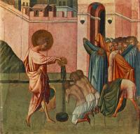 Paolo, Giovanni di - St Ansanus Baptizing